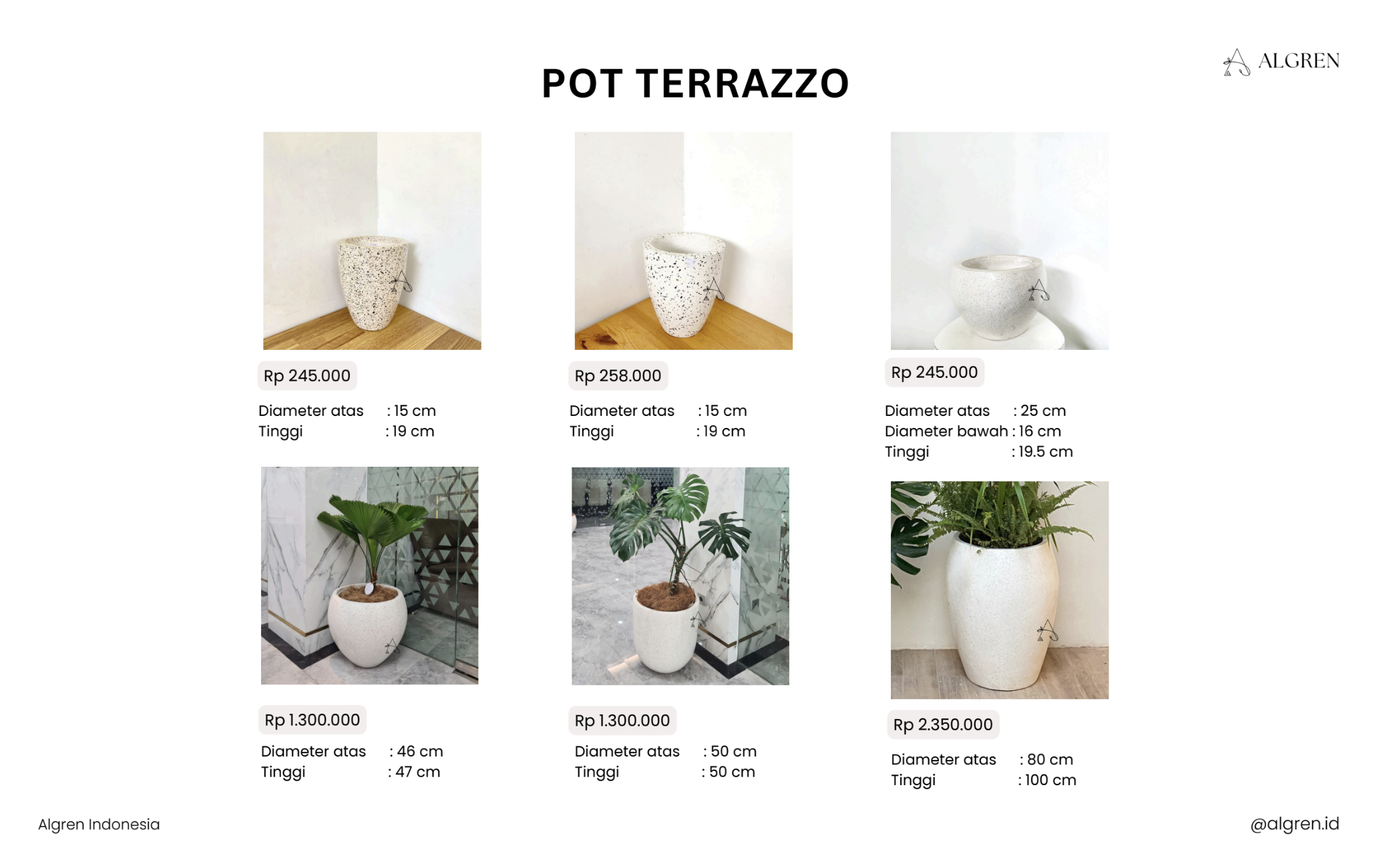 Pot Terrazo